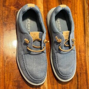Sperry Men's Denim Blue Boat Shoes